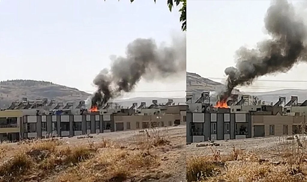 Şanlıurfa’da ev yangını korkuttu
