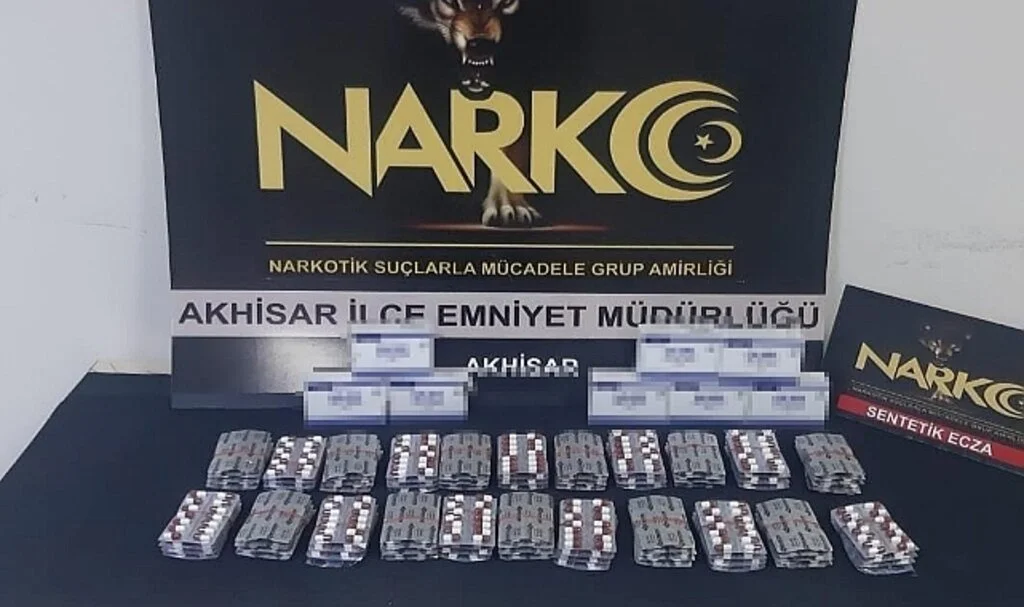 Sentetik ecza haplarıyla yakalanan şahıs tutuklandı