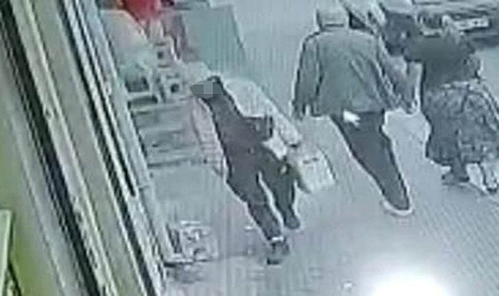 Sıvı yağ hırsızları güvenlik kamerasına yakalandı