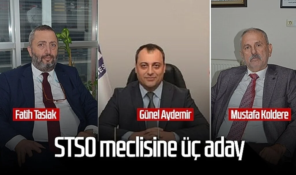 STSO meclisine üç aday 