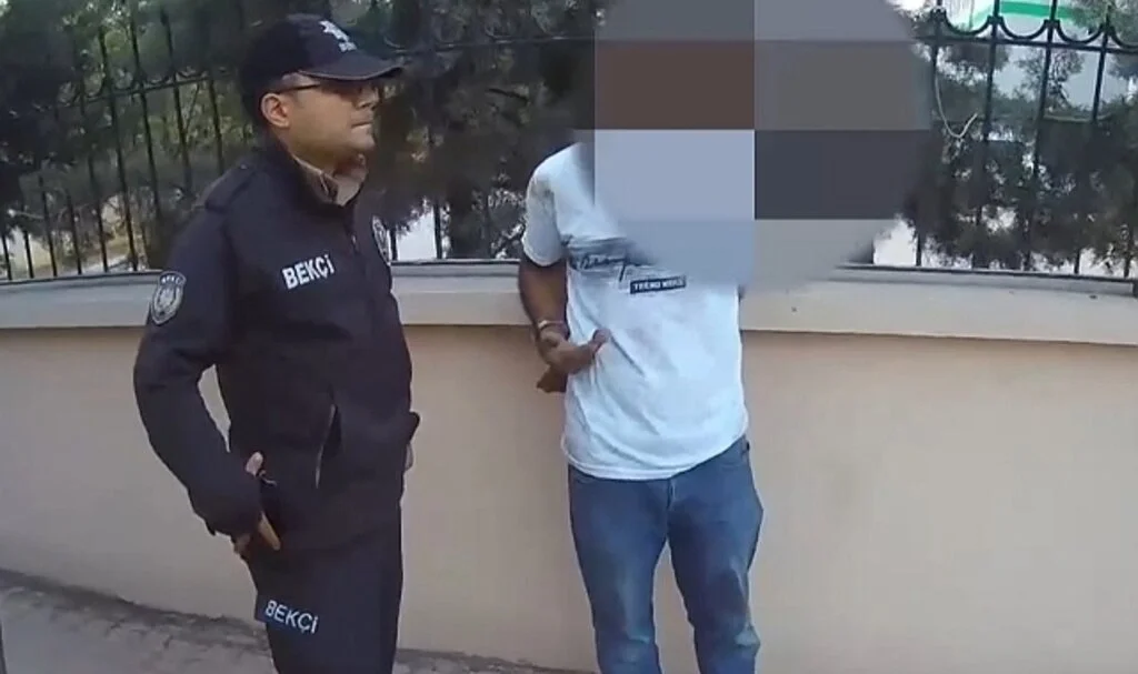 Şüphe üzerine durduruldu, çaldığı malzemelerle yakalandı