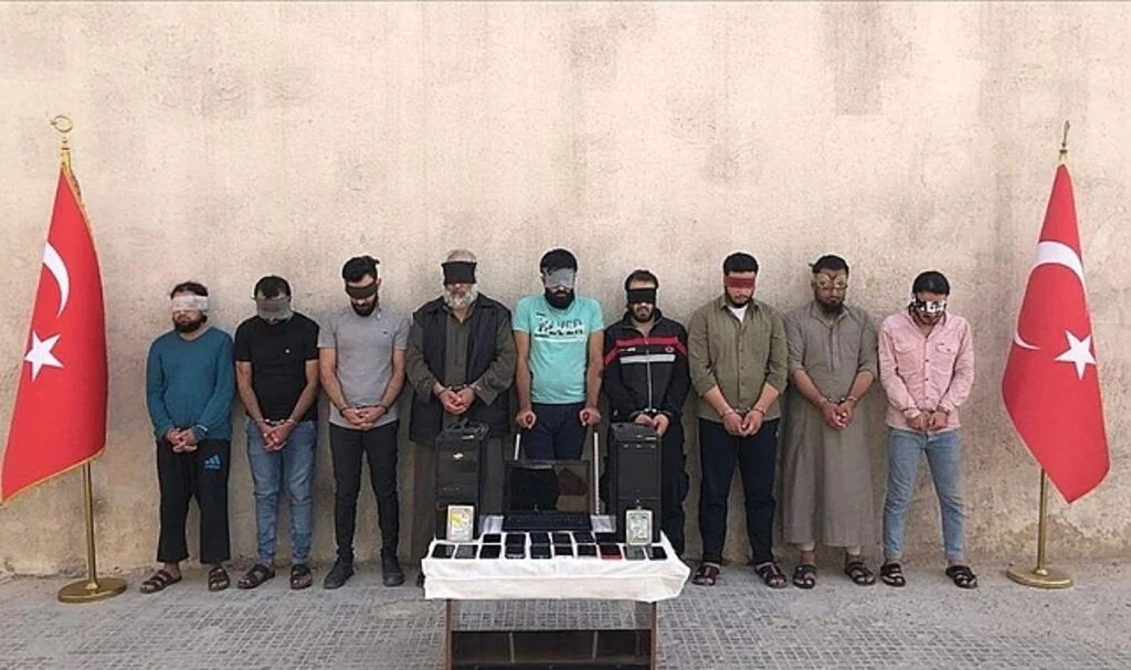 Suriye'nin kuzeyindeki El Bab'da 4'ü sözde yönetici 9 DEAŞ'lı terörist yakalandı