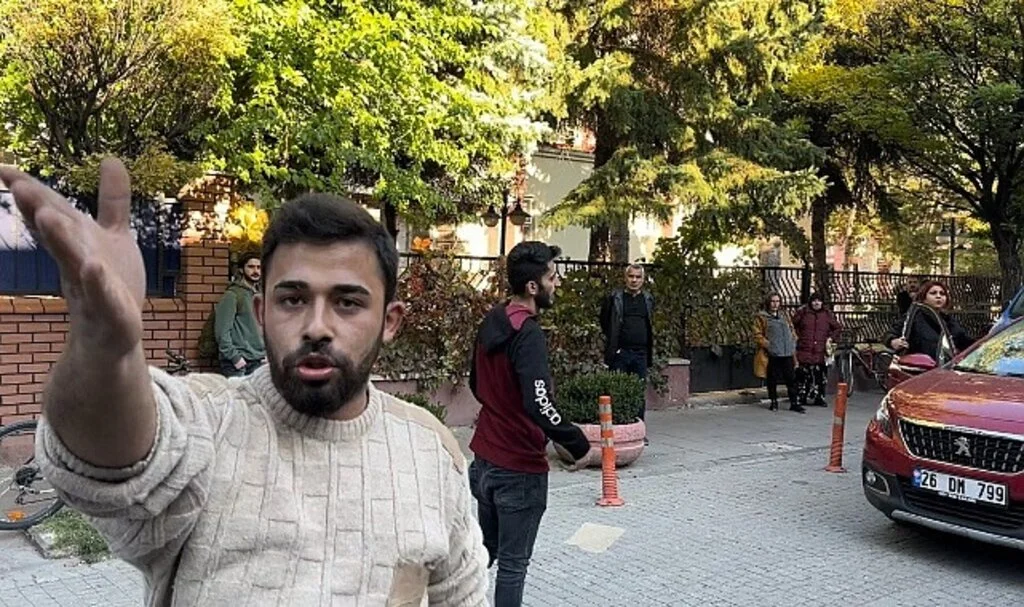 Tartışmayı görüntüleyen İHA muhabirine tehdit