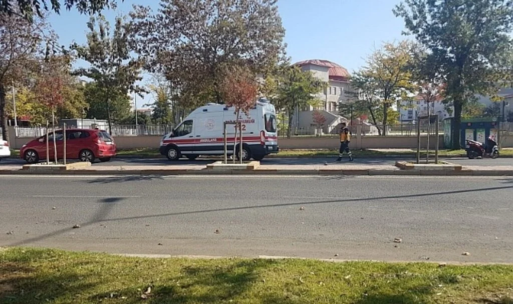 Tekirdağ’da otomobille motosiklet çarpıştı: 2 yaralı