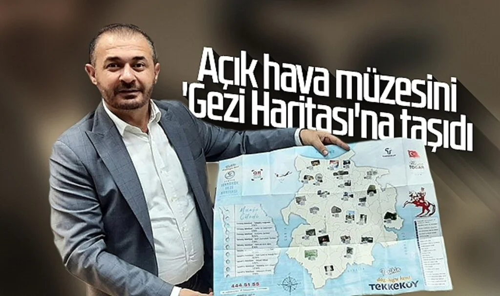 Tekkeköy, Açık hava müzesini 'Gezi Haritası'na taşıdı