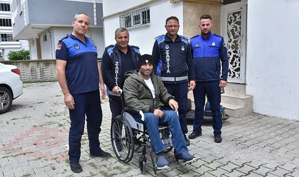 Tekkeköy’de zabıtadan örnek davranış