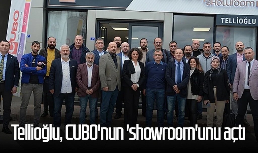 Tellioğlu, CUBO'nun 'showroom'unu açtı