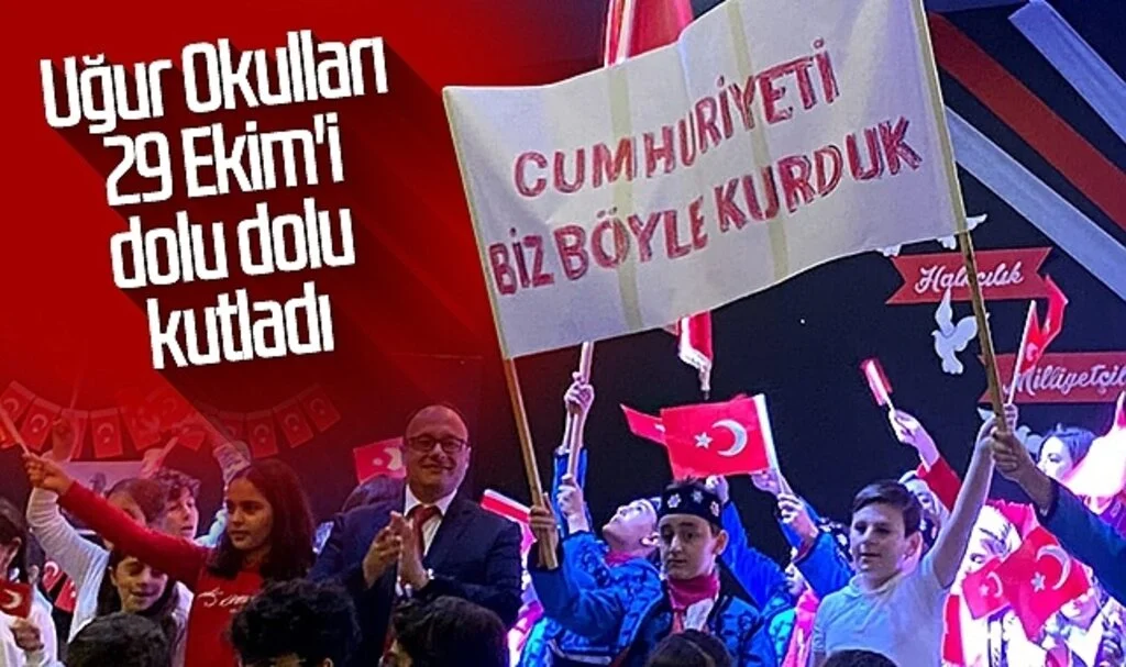 Uğur Okulları 29 Ekim'i dolu dolu kutladı