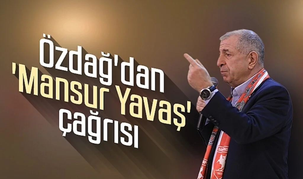 Ümit Özdağ'dan 'Mansur Yavaş' çağrısı 