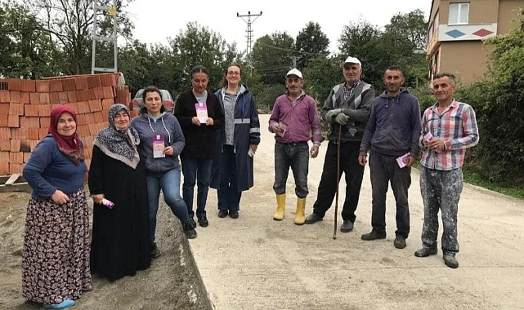 Yakakent'te meme  kanseri taraması yapıldı