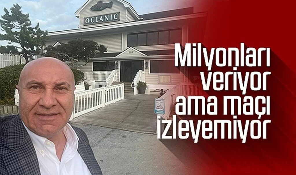 Yüksel Yıldırım milyonları veriyor ama maçı izleyemiyor