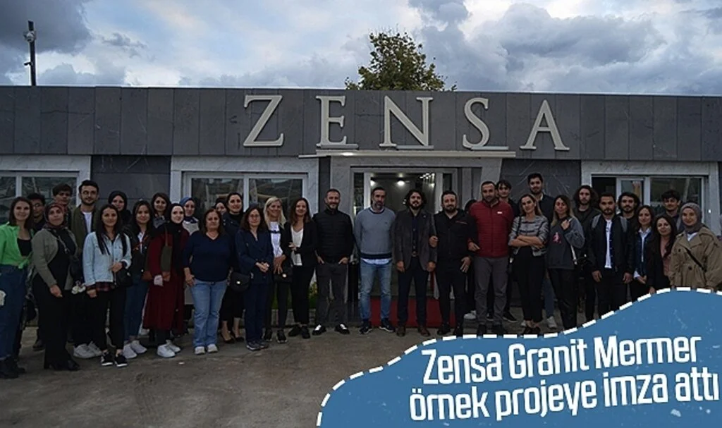 Zensa Granit Mermer örnek projeye imza attı