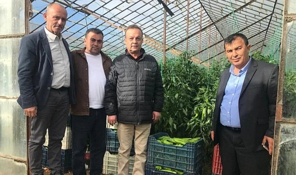 Alaçamlı çifçiler Antalya'da