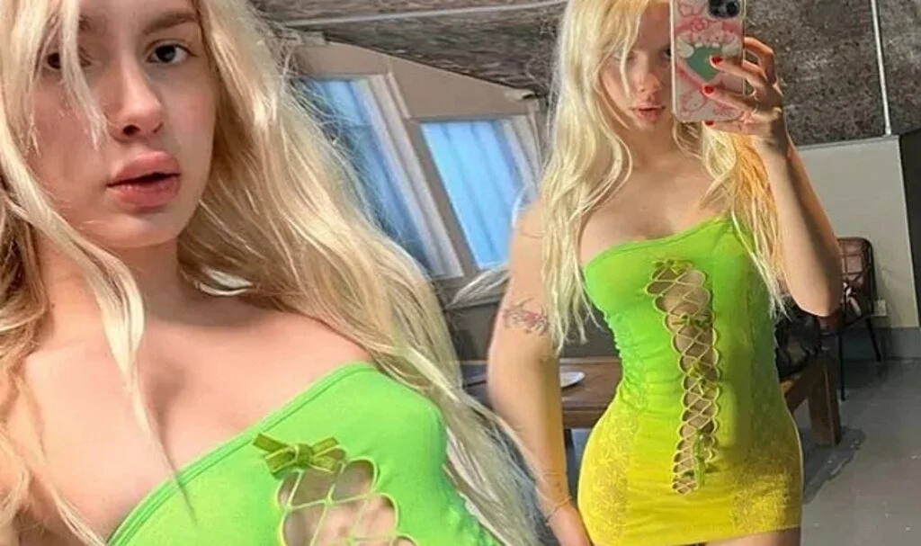 Aleyna Tilki mini eteğini kontrol etmekte zorlandı! Ne yaparsa yapsın olmadı