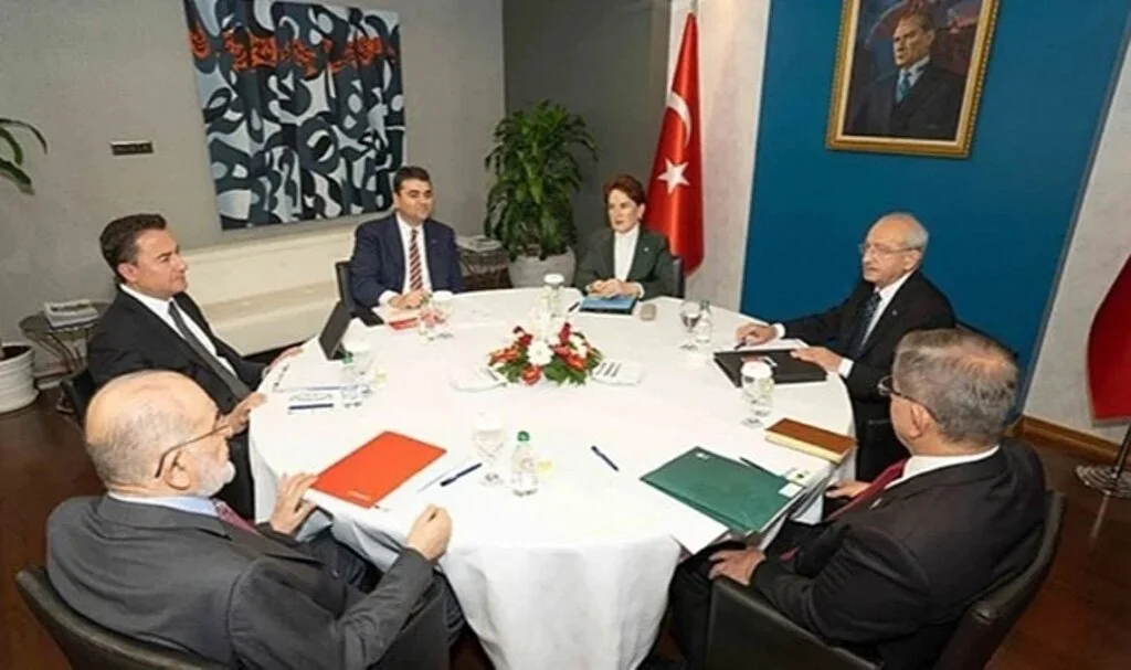 Altılı Masa Dokuzuncu Kez Toplandı