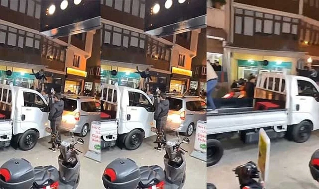 Asker uğurlamasında peş peşe ateşlediler