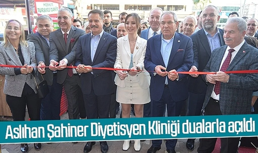  Aslıhan Şahiner Diyetisyen Kliniği dualarla açıldı 