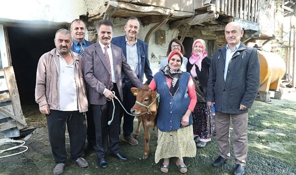 Atakum'da çiftçinin yüzü gülüyor