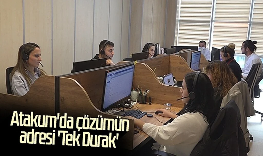 Atakum'da çözümün adresi 'Tek Durak'