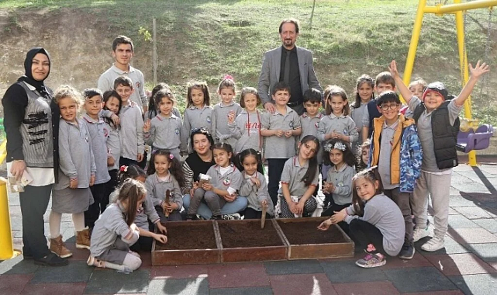 Atakum’da minik eller toprakla buluşuyor