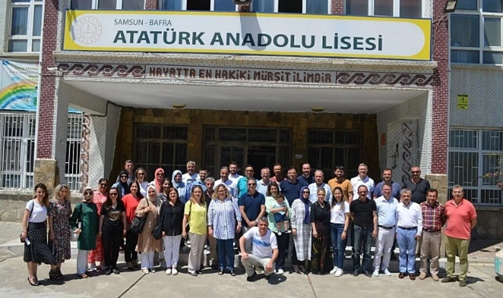 Bafra Atatürk Anadolu Lisesi iki proje için 120 bin avro hibe almaya hak kazandı