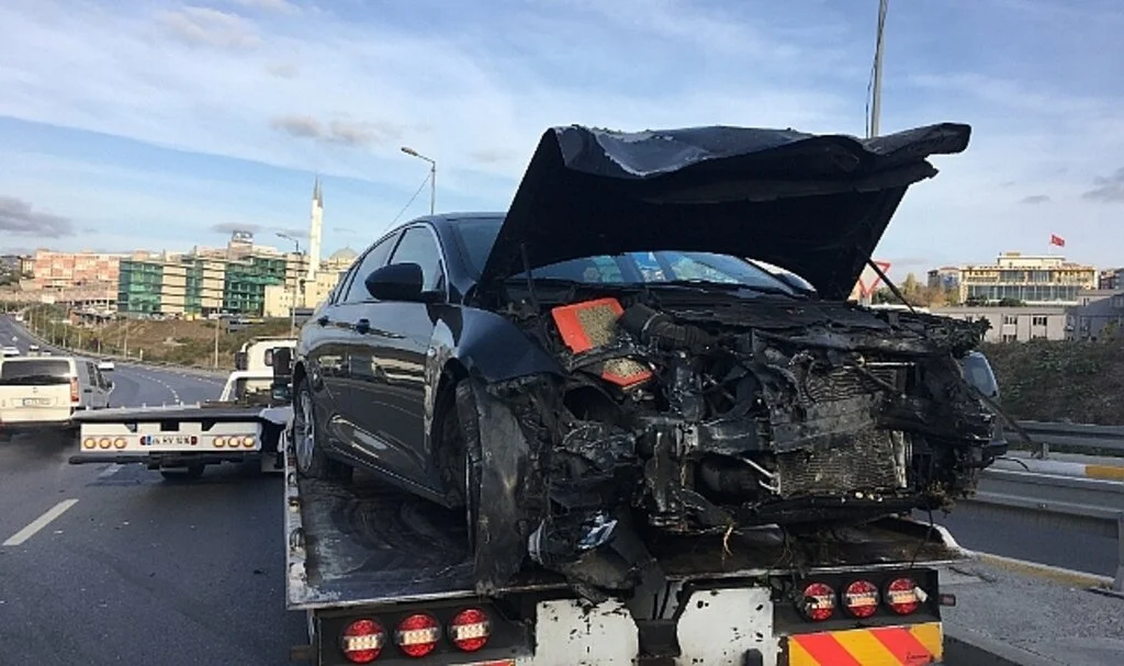 Bağcılar’da trafik kazası: 1 yaralı