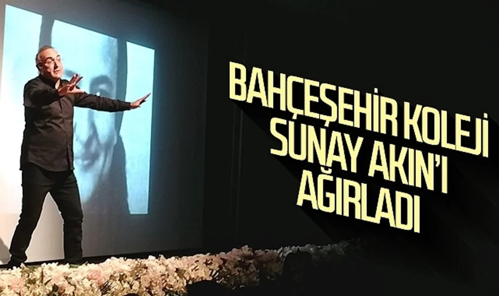 Bahçeşehir Koleji Sunay Akın'ı ağırladı