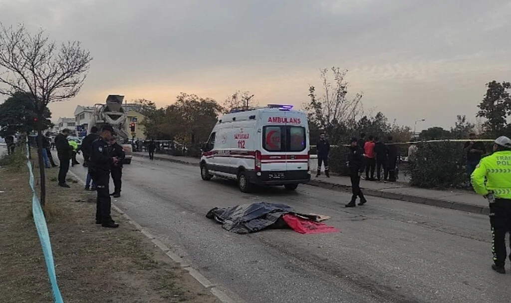 Beton mikserinin altında kalan 14 yaşındaki bisikletli gencin acı sonu