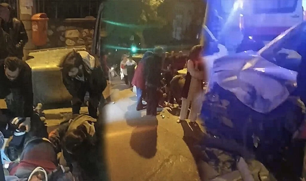Bursa’da zincirleme kaza : 4 yaralı
