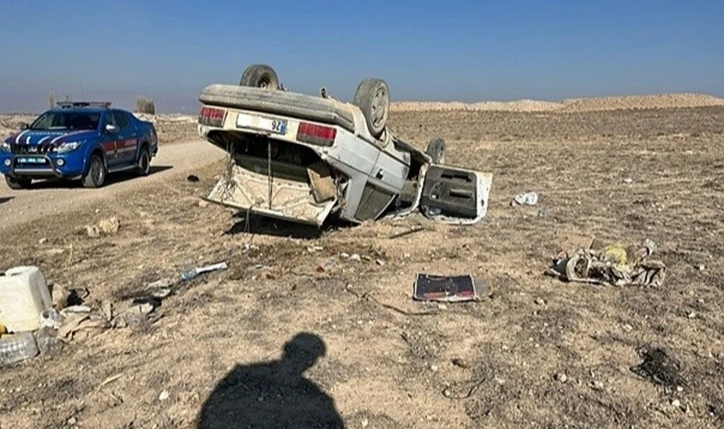 Çalıntı araçla kaza yapan şüpheliler yakalandı