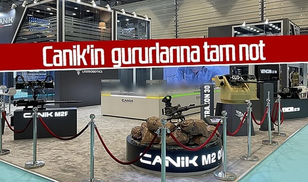 CANiK'in 30 mm topu SAHA EXPO'da otoritelerden tam not aldı