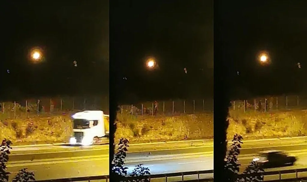 Çevre yolundaki araçlara taş atan şahıslar tehlikeye davetiye çıkardı