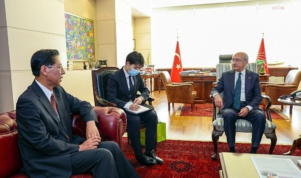 CHP Genel Başkanı Kemal Kılıçdaroğlu Çin Büyükelçisi Liu Shaobin’i Kabul Etti 