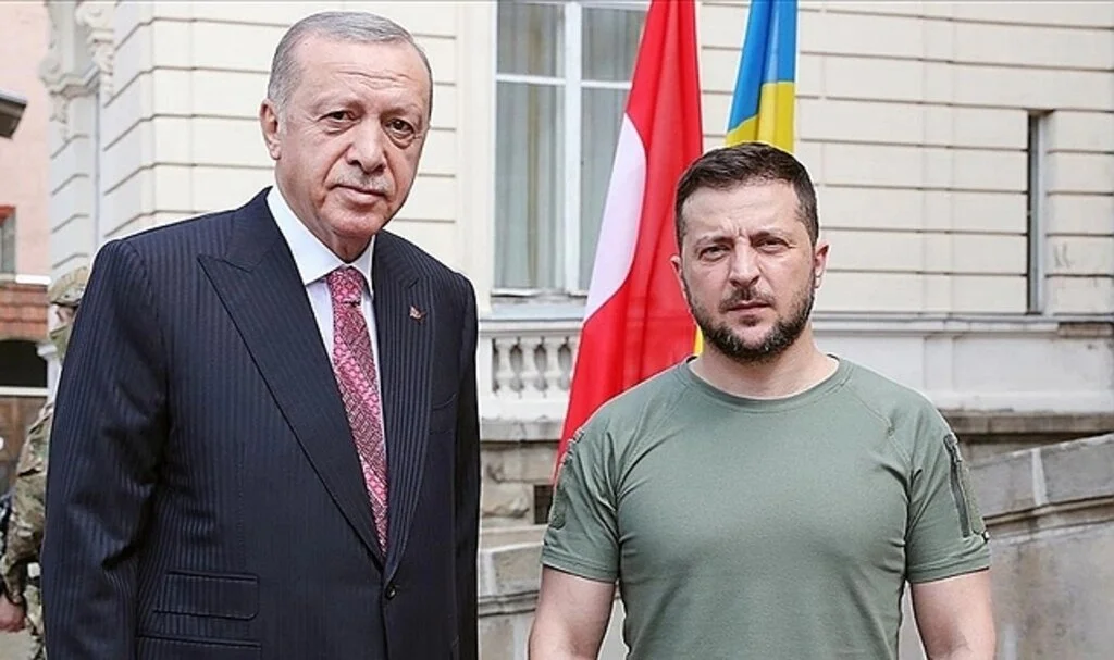 Cumhurbaşkanı Erdoğan Ukrayna Lideri Zelenski ile Görüştü