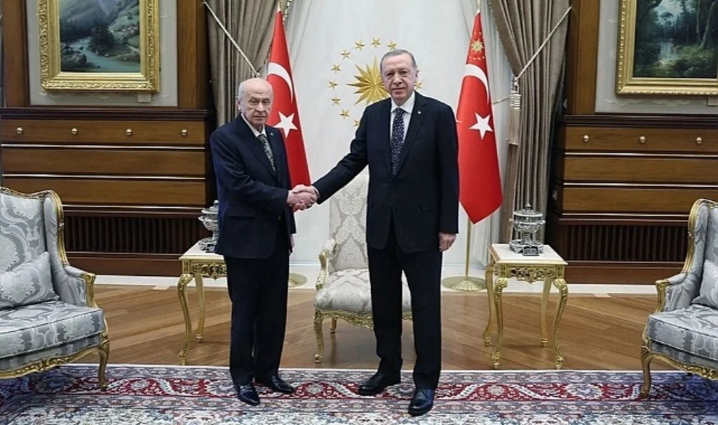 Cumhurbaşkanı Erdoğan ve MHP lideri Bahçeli görüştü