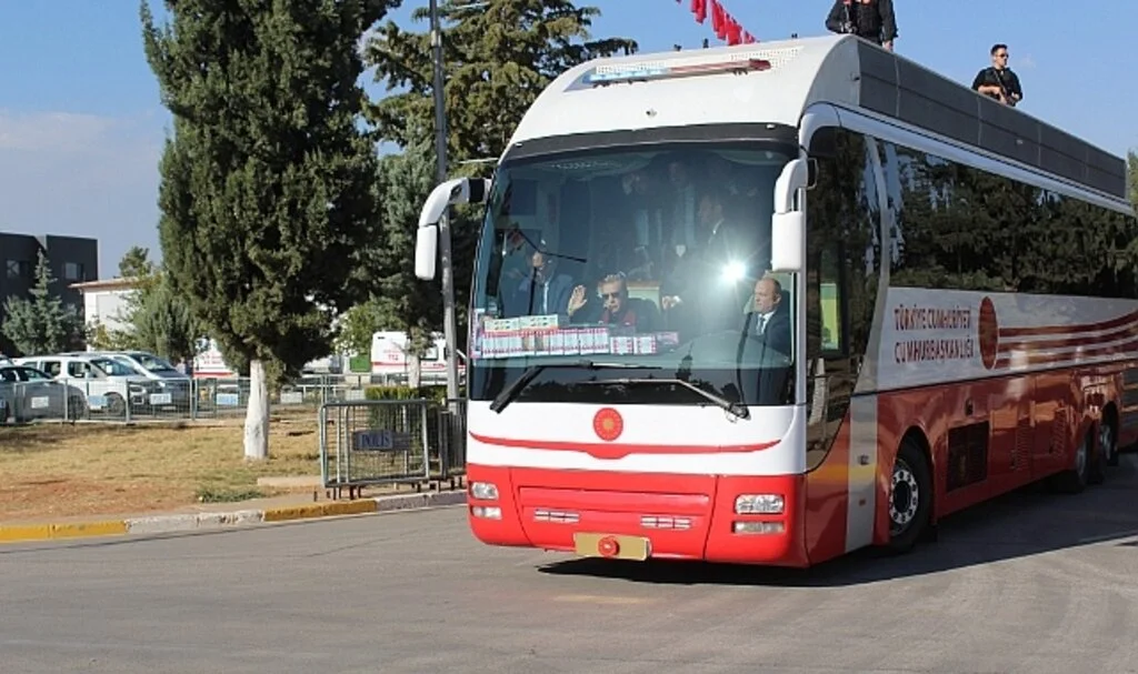 Cumhurbaşkanı Recep Tayyip Erdoğan Gaziantep'te