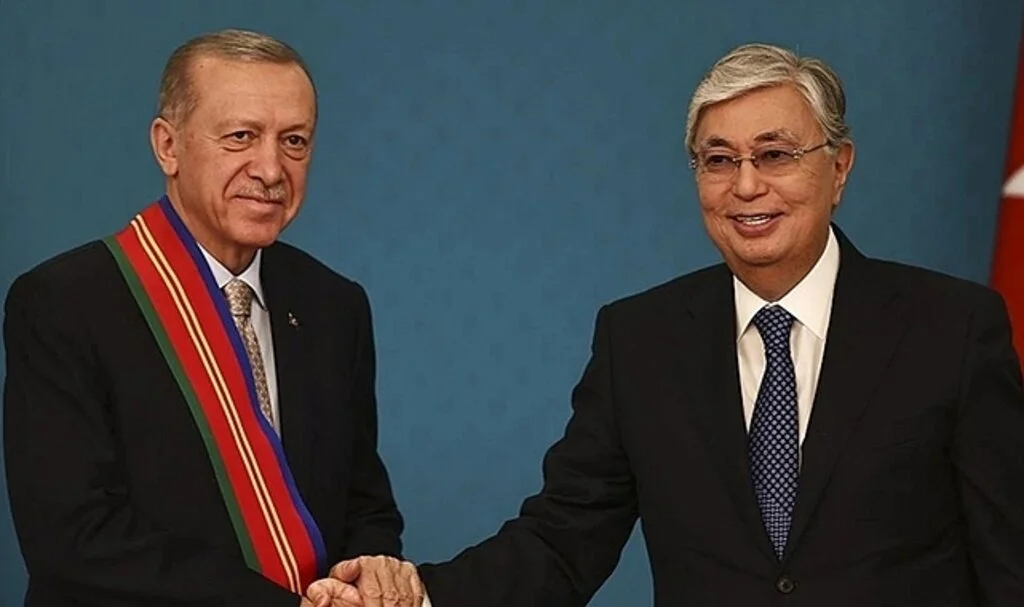 Erdoğan Kazakistan Cumhurbaşkanı Tokayev ile Görüştü