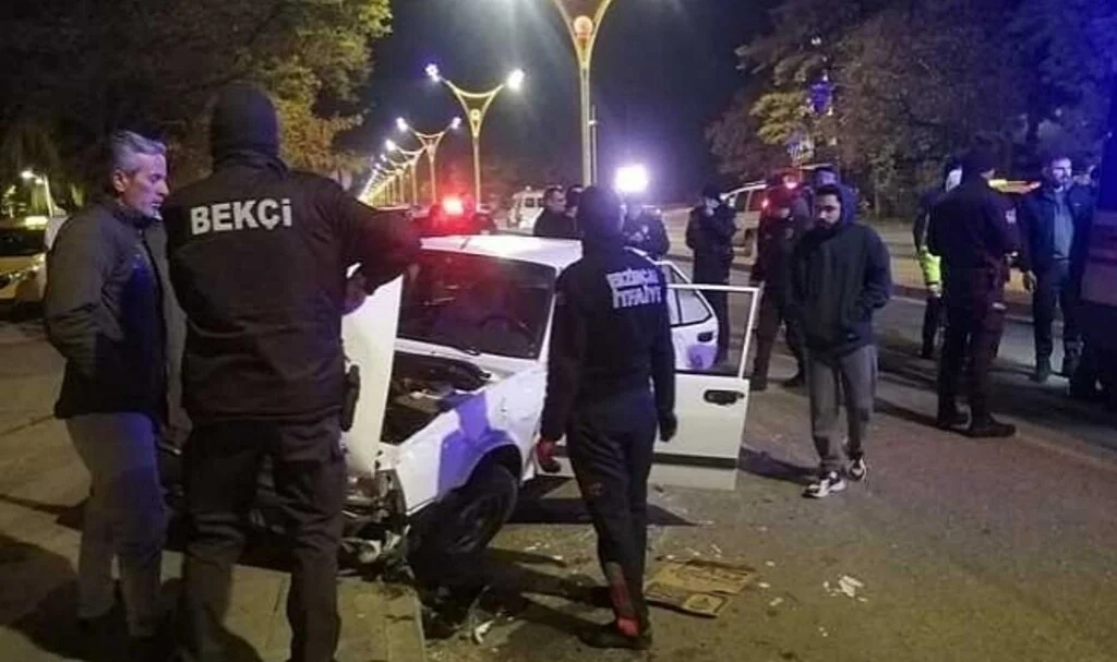 Erzincan’da trafik kazası: 1 yaralı