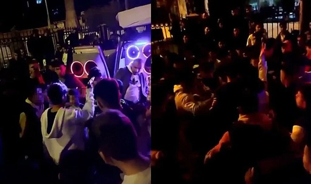 Fatih’te gençlerin “silahlı eğlencesi” kavgaya dönüştü