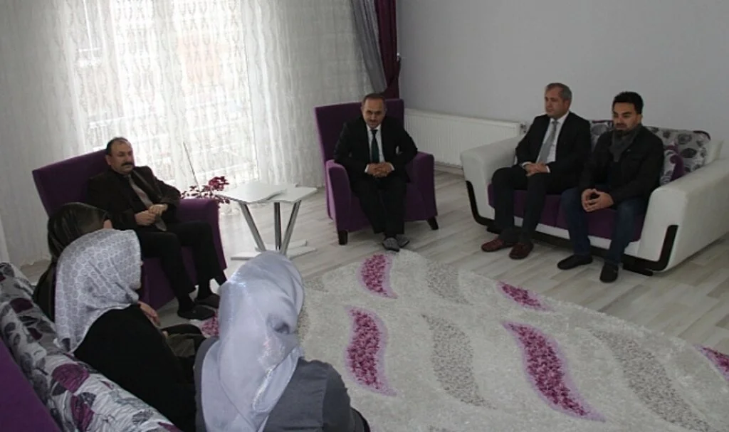 Havza’da Hayatını Kaybeden Öğretmenlerin Aileleri Ziyaret Edildi
