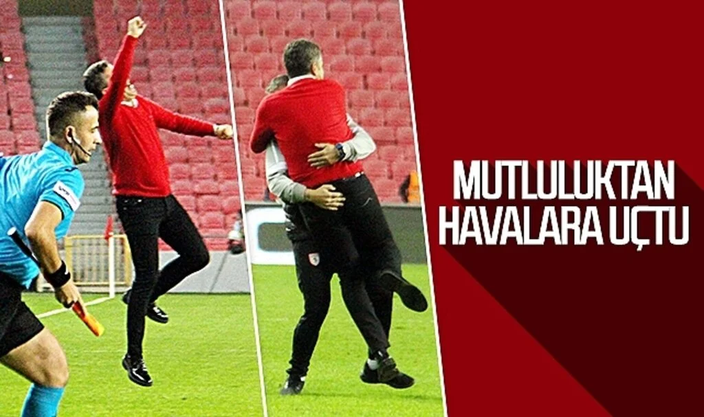 Hüseyin Eroğlu mutluluktan havalara uçtu