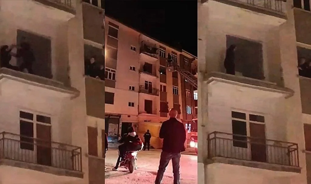 İntihara teşebbüs eden kadını itfaiye eri son anda kurtardı