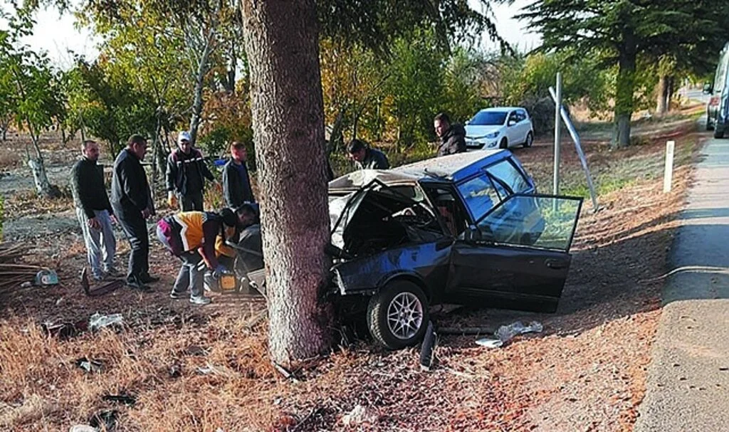 Isparta’da feci kaza: 1 ölü, 3 yaralı