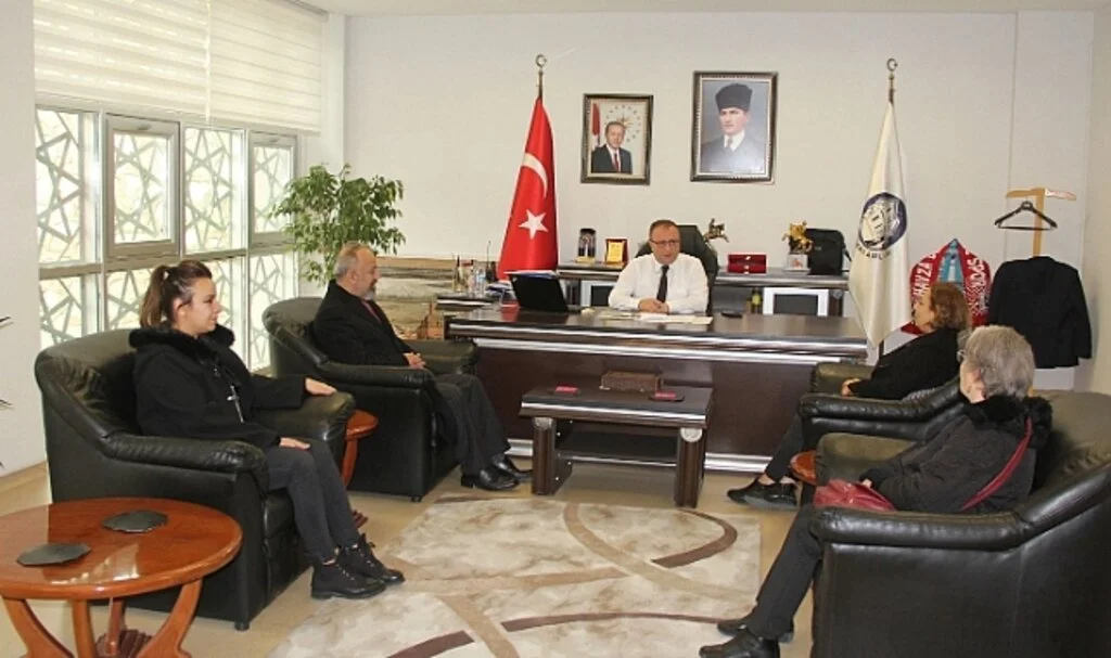 İYİ Parti Havza İlçe Başkanlığından Kaymakam Nayman’a Ziyaret