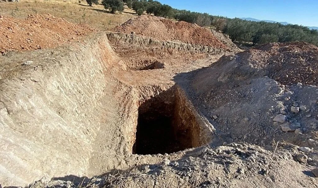 Kaçak kazıya suçüstü