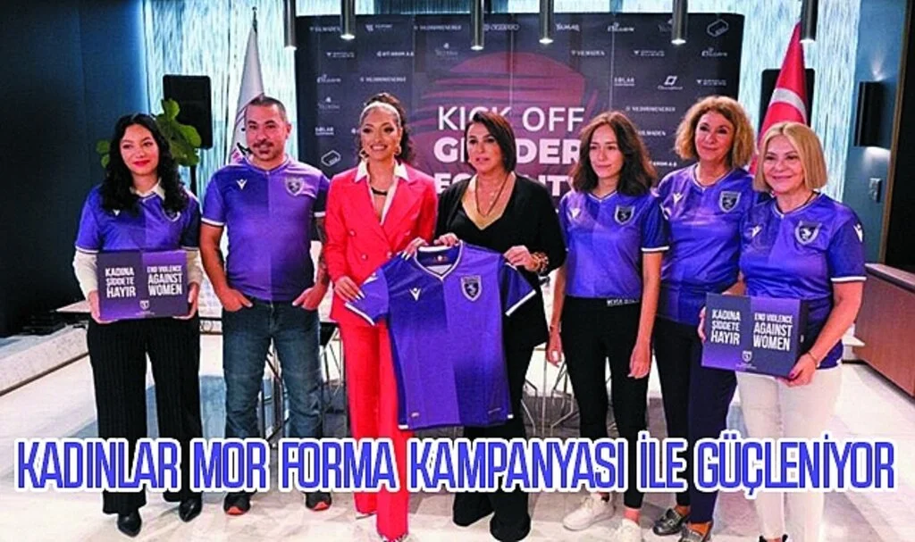Kadınlar Mor Forma Kampanyası İle Güçleniyor