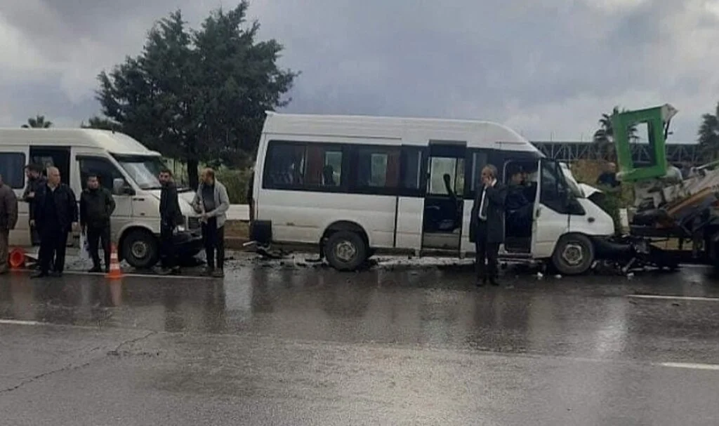 Kahramanmaraş'ta trafik kazası: 11 yaralı
