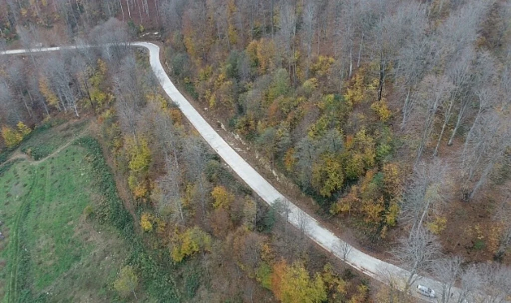 Karadeniz'in Nebiyan Yaylası’na ulaşım konforu arttı