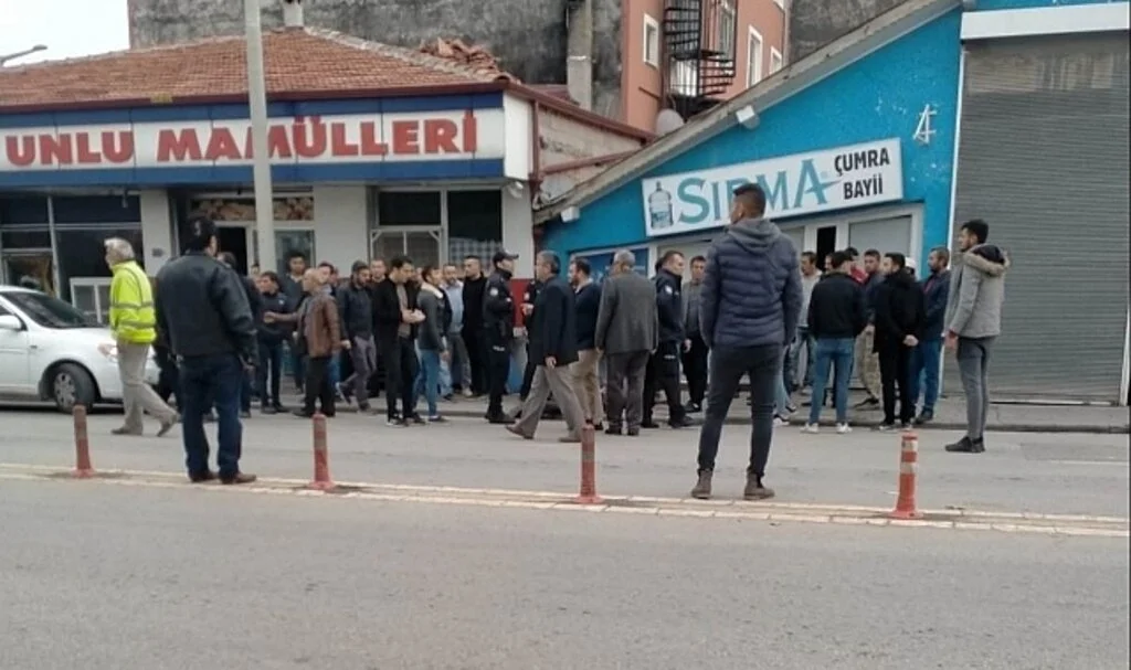 Kardeşlerin cinayetle biten miras kavgası kameraya yansıdı