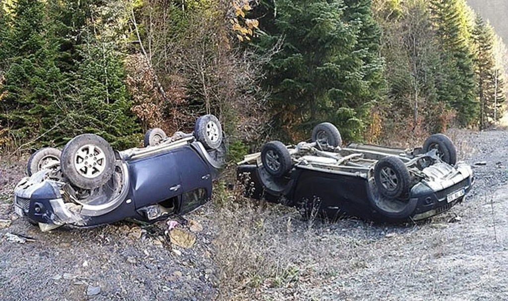 Kastamonu’da işçileri taşıyan pikap devrildi: 1 yaralı